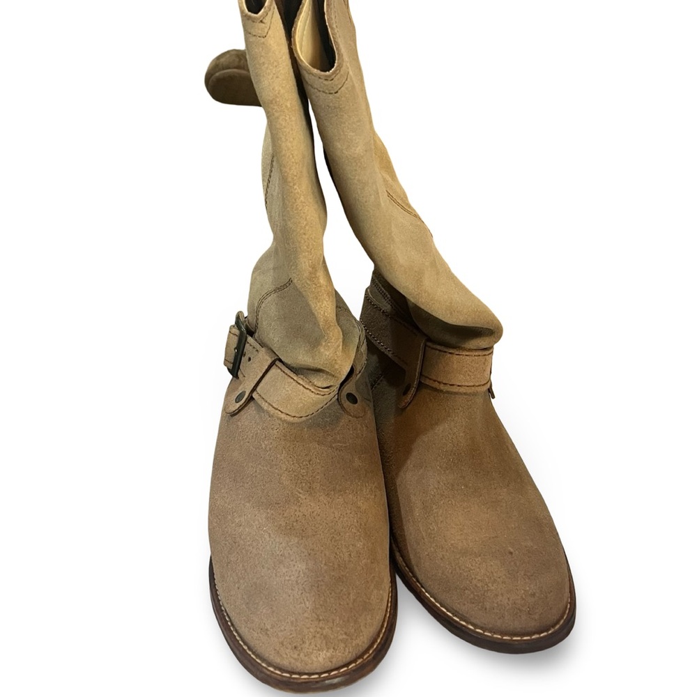 Steve Madden Lawson Boot in Tan Suede Size 8 - Picture 4 of 7